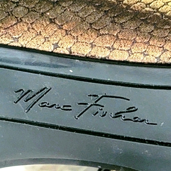 Marc Fisher Peep-Toe Festive Pumps Heels Size 8.5 M - Picture 7 of 8